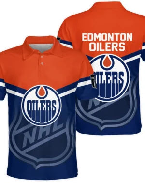Hockey Team  Polo Shirt NHL 2025 For Fans Sport  HVN1054EDM060625POS