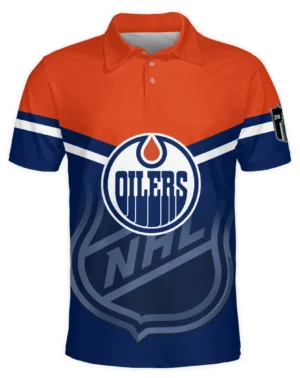Hockey Team  Polo Shirt NHL 2025 For Fans Sport  HVN1054EDM060625POS