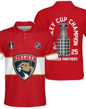 Hockey Team Polo Shirt NHL 2025 For Fans Sport HVN1071CHMP061825POS