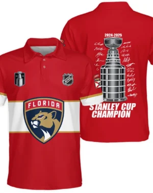 Hockey Team Polo Shirt NHL 2025 For Fans Sport HVN1072CUP061825POS