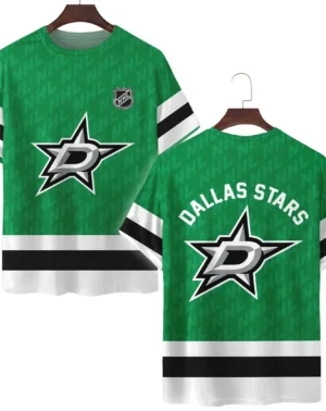 Hockey Team T-Shirt NHL 2025 For Fans Sport HVN1053DAL060625TS3D
