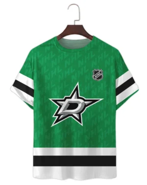 Hockey Team T-Shirt NHL 2025 For Fans Sport HVN1053DAL060625TS3D