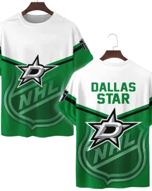 Hockey Team T-Shirt NHL 2025 For Fans Sport HVN1054DAL060625TS3D