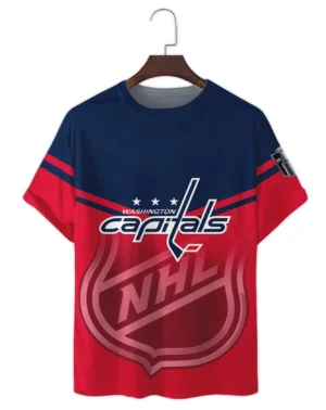 Hockey Team T-Shirt NHL 2025 For Fans Sport HVN1054WSH060625TS3D