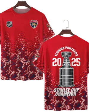 Hockey Team T-Shirt NHL 2025 For Fans Sport HVN1073CHAMP061825TS3D