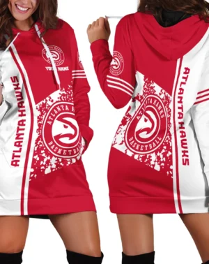 Hoodie Dress For Women, Exclusive Logo Hoodie For Basketball Fans PTHDD000NBA082225AH1