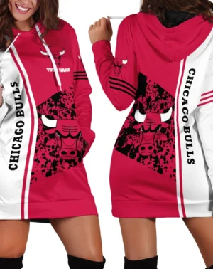 Hoodie Dress For Women, Exclusive Logo Hoodie For Basketball Fans PTHDD000NBA082225CB1