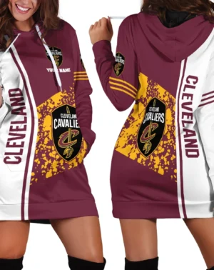 Hoodie Dress For Women, Exclusive Logo Hoodie For Basketball Fans PTHDD000NBA082225CC1