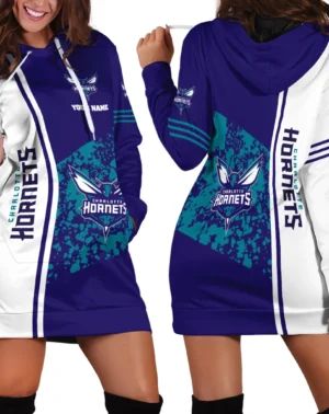 Hoodie Dress For Women, Exclusive Logo Hoodie For Basketball Fans PTHDD000NBA082225CH1