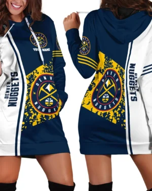 Hoodie Dress For Women, Exclusive Logo Hoodie For Basketball Fans PTHDD000NBA082225DN1