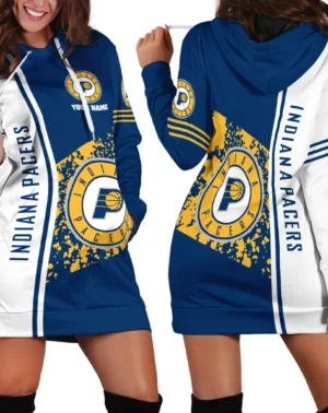 Hoodie Dress For Women, Exclusive Logo Hoodie For Basketball Fans PTHDD000NBA082225IP1