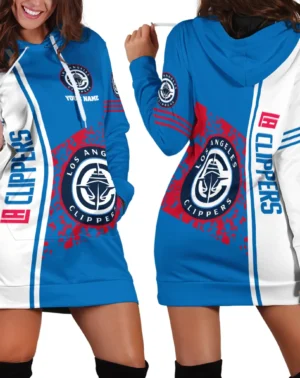 Hoodie Dress For Women, Exclusive Logo Hoodie For Basketball Fans PTHDD000NBA082225LAC1