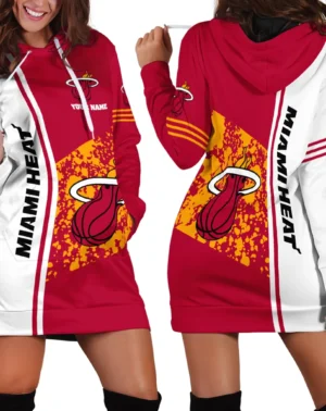 Hoodie Dress For Women, Exclusive Logo Hoodie For Basketball Fans PTHDD000NBA082225MH1