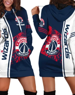 Hoodie Dress For Women, Exclusive Logo Hoodie For Basketball Fans PTHDD000NBA082225WW1