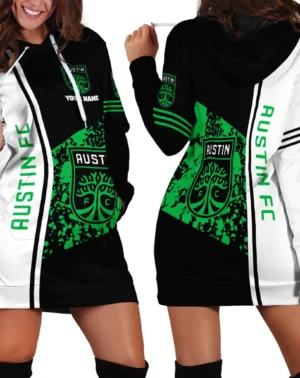 Hoodie Dress For Women, Exclusive Logo Hoodie For Fans Soccer PTHDD000MLS082125AFC1