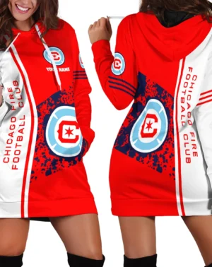 Hoodie Dress For Women, Exclusive Logo Hoodie For Fans Soccer PTHDD000MLS082125CFFC1