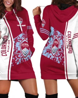 Hoodie Dress For Women, Exclusive Logo Hoodie For Fans Soccer PTHDD000MLS082125CR1
