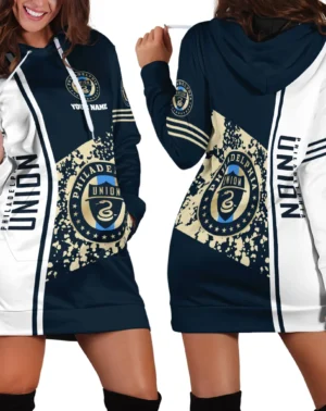 Hoodie Dress For Women, Exclusive Logo Hoodie For Fans Soccer PTHDD000MLS082125PU1