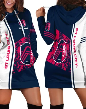 Hoodie Dress For Women, Exclusive Logo Hoodie For Fans Soccer PTHDD000MLS082125SLC1