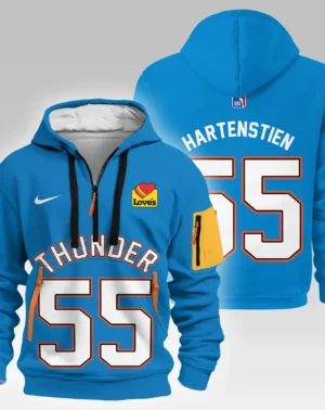 Isaiah Hartenstein Basketball Hoodie Half Zipper NBA 2025 For Fan Isaiah Hartenstein HVN1026THDIH052825HODZ