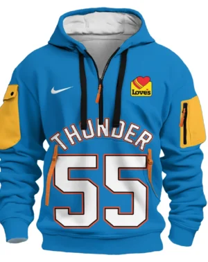 Isaiah Hartenstein Basketball Hoodie Half Zipper NBA 2025 For Fan Isaiah Hartenstein HVN1026THDIH052825HODZ