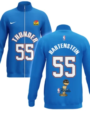 Isaiah Hartenstein  Stand Collar Jacket NBA 2025 For Fan Isaiah Hartenstein  HVN1087IH062325SCJ