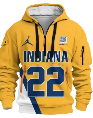Isaiah Jackson Basketball Hoodie Half Zipper NBA 2025 For Fan Isaiah Jackson HVN1026PCIJ052825HODZ