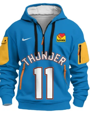 Isaiah Joe Basketball Hoodie Half Zipper NBA 2025 For Fan Isaiah Joe HVN1026THDIJ052825HODZ