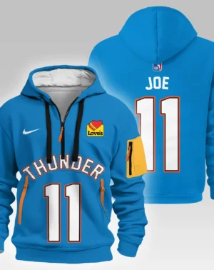 Isaiah Joe Basketball Hoodie Half Zipper NBA 2025 For Fan Isaiah Joe HVN1026THDIJ052825HODZ