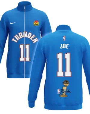 Isaiah Joe Stand Collar Jacket NBA 2025 For Fan Isaiah Joe HVN1087IJ062325SCJ