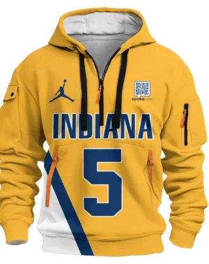 Jarace Walker Basketball Hoodie Half Zipper NBA 2025 For Fan Jarace Walker HVN1026PCJW052825HODZ