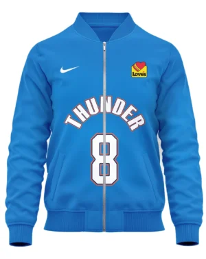 Jaylin Williams Bomber Jacket NBA 2025 For Fan Jaylin Williams HVN1087JW062325BOB