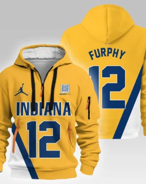 Johnny Furphy Basketball Hoodie Half Zipper NBA 2025 For Fan Johnny Furphy HVN1026PCJF052825HODZ