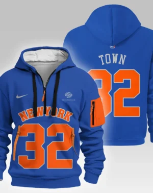 Karl-Anthony Towns Basketball Hoodie Half Zipper NBA 2025 For Fan Karl-Anthony Towns HVN1026NKKAT052825HODZ