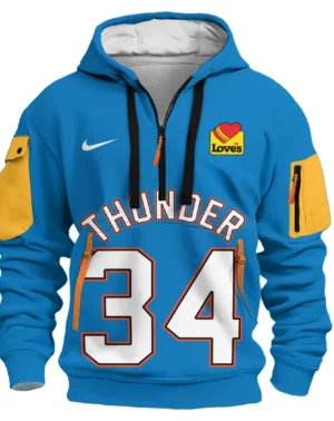 Kenrich Williams Basketball Hoodie Half Zipper NBA 2025 For Fan Kenrich Williams HVN1026THDKW052825HODZ