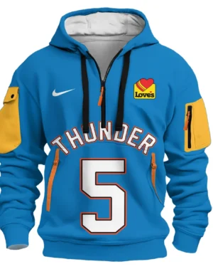 Luguentz Dort Basketball Hoodie Half Zipper NBA 2025 For Fan Luguentz Dort HVN1026THDLD052825HODZ