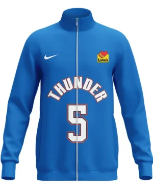 Luguentz Dort Stand Collar Jacket NBA 2025 For Fan Luguentz Dort HVN1087LD062325SCJ