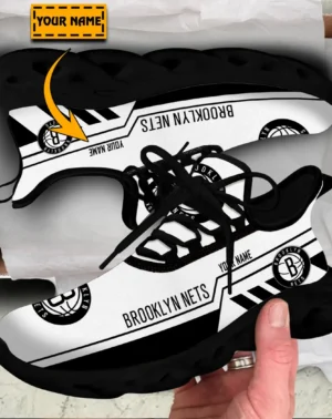 Max Soul Shoes, Exclusive Logo Sneakers For Fans Basketball PTS000NBA081525BN1 – Black