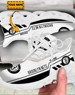 Max Soul Shoes, Exclusive Logo Sneakers For Fans Basketball PTS000NBA081525BN1 – White