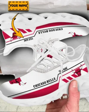 Max Soul Shoes, Exclusive Logo Sneakers For Fans Basketball PTS000NBA081525CB1 – White
