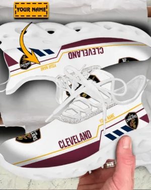 Max Soul Shoes, Exclusive Logo Sneakers For Fans Basketball PTS000NBA081525CC1 – White