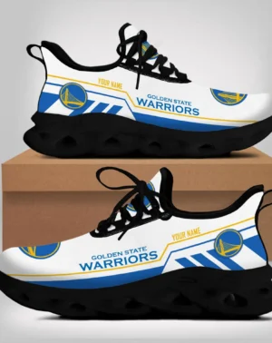 Max Soul Shoes, Exclusive Logo Sneakers For Fans Basketball PTS000NBA081525GSW1 – Black