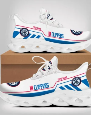 Max Soul Shoes, Exclusive Logo Sneakers For Fans Basketball PTS000NBA081525LAC1 – White
