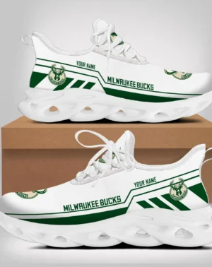 Max Soul Shoes, Exclusive Logo Sneakers For Fans Basketball PTS000NBA081525MB1 – White