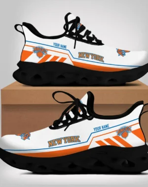 Max Soul Shoes, Exclusive Logo Sneakers For Fans Basketball PTS000NBA081525NYK1 – Black