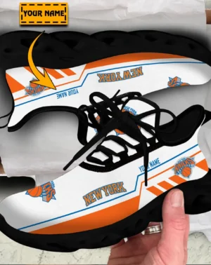 Max Soul Shoes, Exclusive Logo Sneakers For Fans Basketball PTS000NBA081525NYK1 – Black