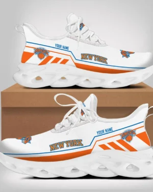 Max Soul Shoes, Exclusive Logo Sneakers For Fans Basketball PTS000NBA081525NYK1 – White