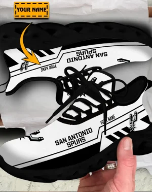 Max Soul Shoes, Exclusive Logo Sneakers For Fans Basketball PTS000NBA081525SAS1 – Black