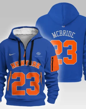 Mitchell Robinson Basketball Hoodie Half Zipper NBA 2025 For Fan Mitchell Robinson HVN1026NKMR052825HODZ