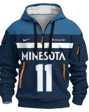 Naz Reid Basketball Hoodie Half Zipper NBA 2025 For Fan Naz Reid HVN1026TWNR052825HODZ